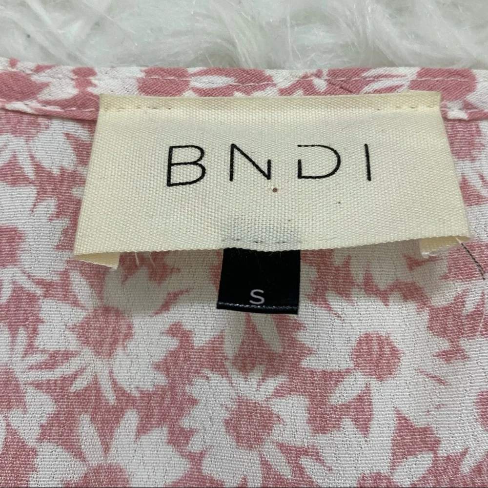 BNDI Pink Floral Print Dress - Picture 6 of 7